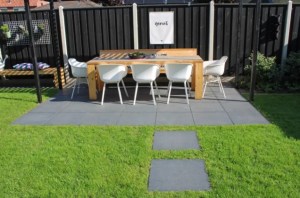 Mondo Facet 60x60x4 cm Pit Black A. van Elk BV